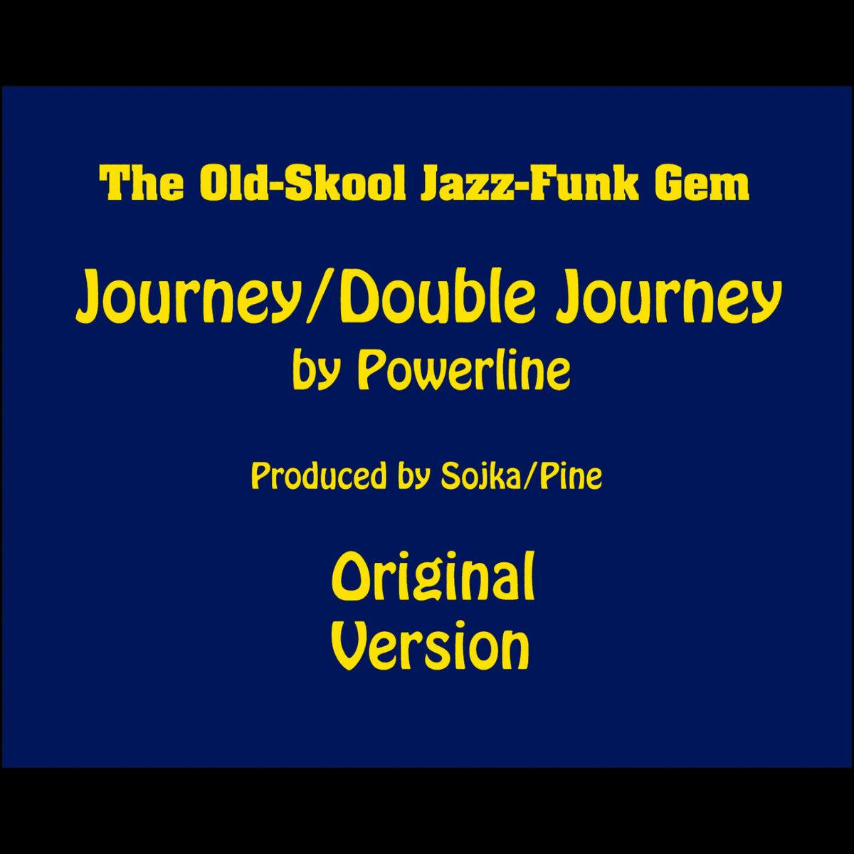 Album cover of Journey/ Double Journey - Single