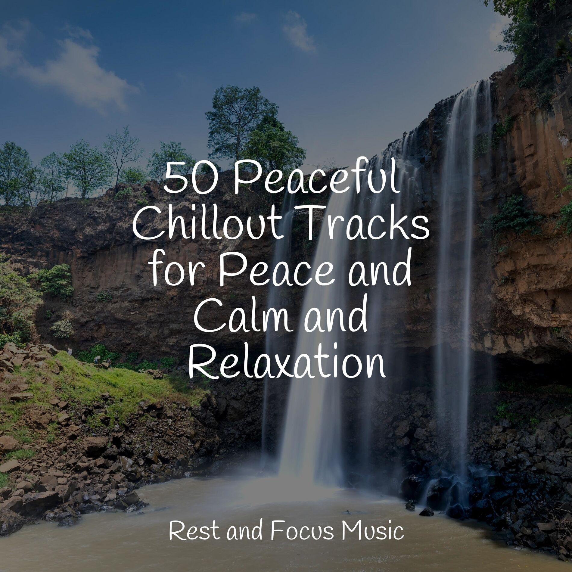 Album cover of 50 Peaceful Chillout Tracks for Peace and Calm and Relaxation
