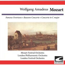 Cover of Wolfgang Amadeus Mozart - Famous Overtures -Bassoon Concerto - Concerto in C major