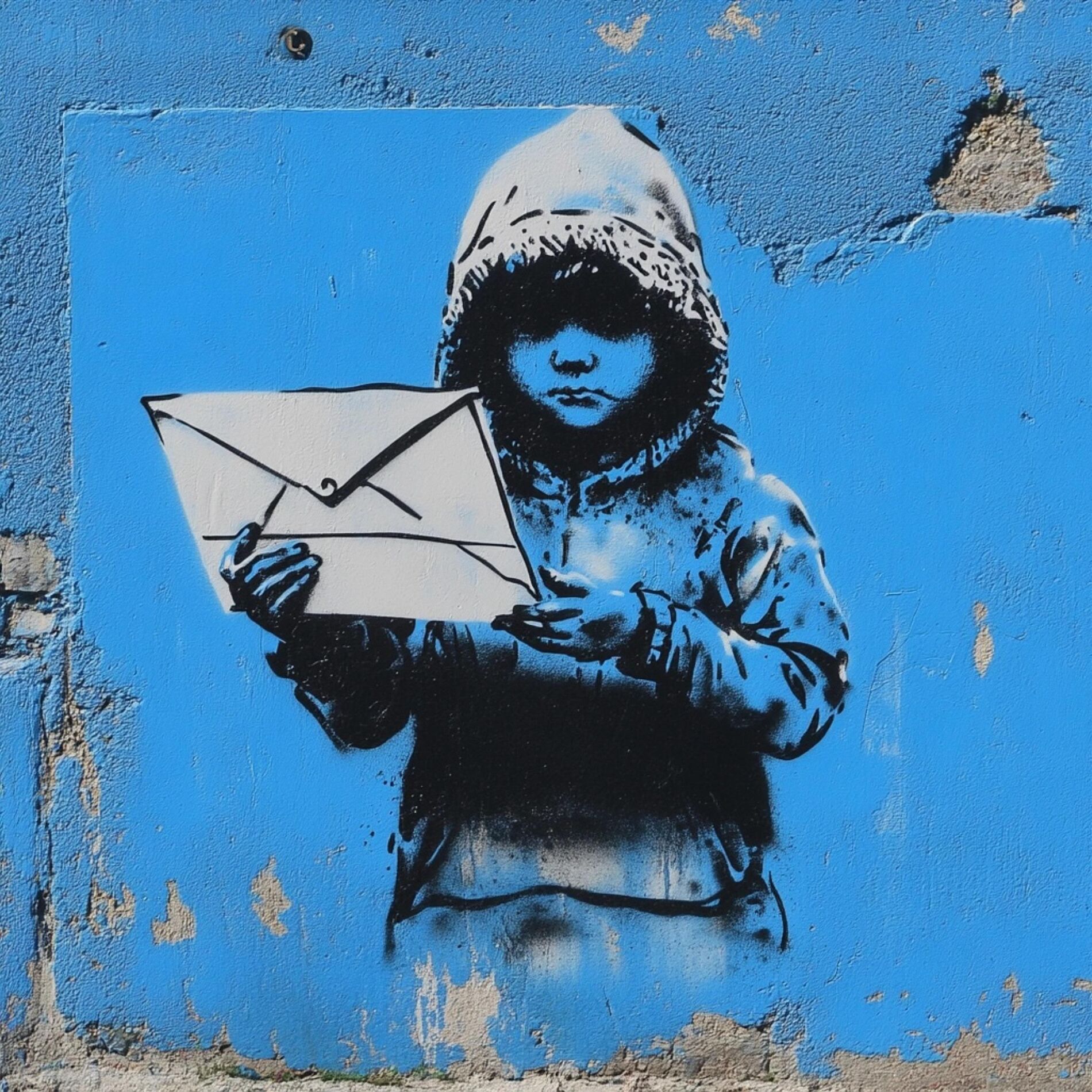 Album cover of blue letter