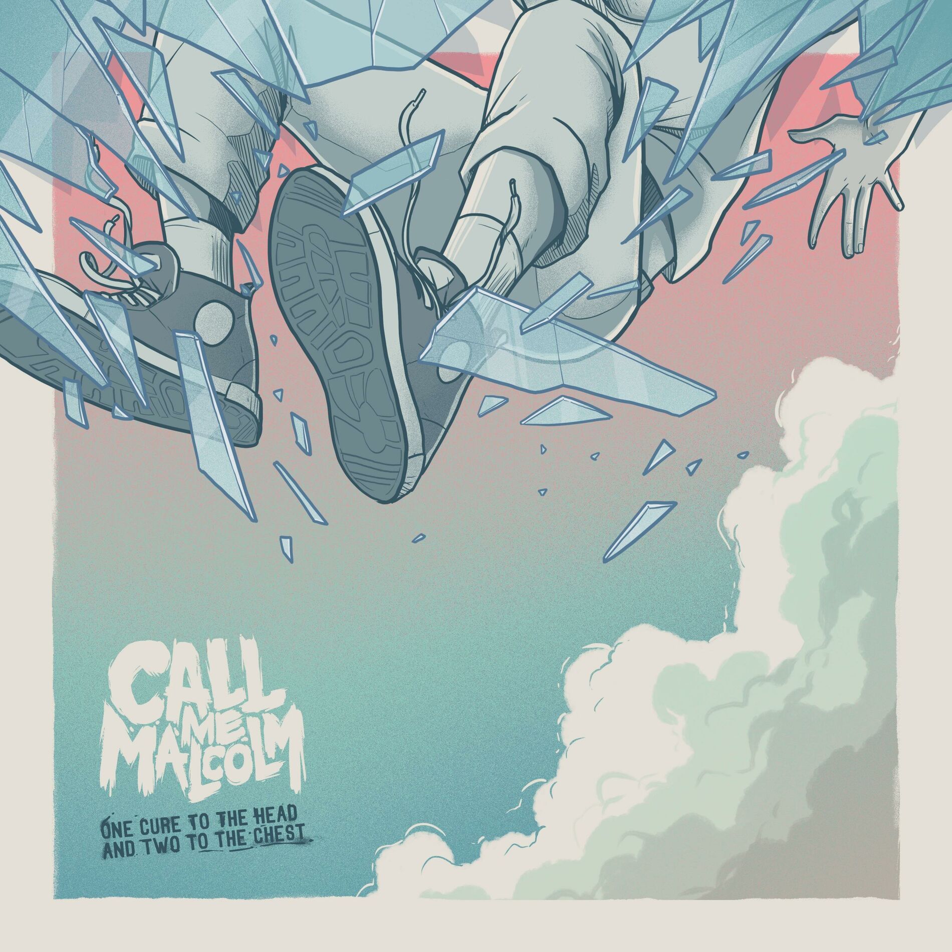 Album cover of one cure to the head, two to the chest