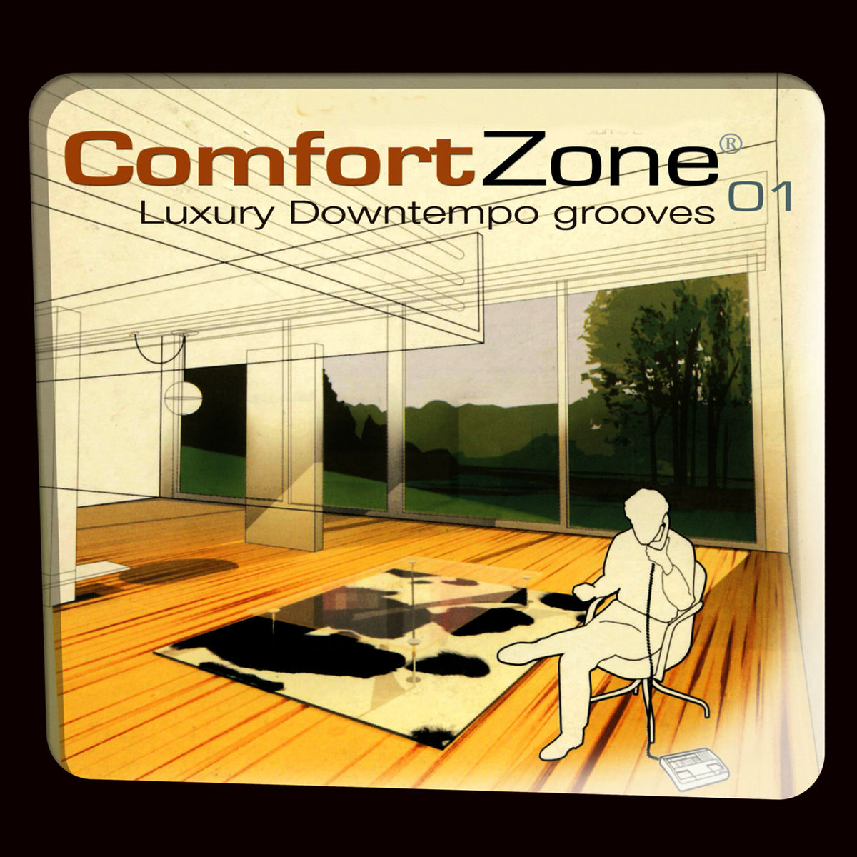 Album cover of Comfort Zone 01 - Luxury Downtempo Grooves (Digitally Remastered Version)