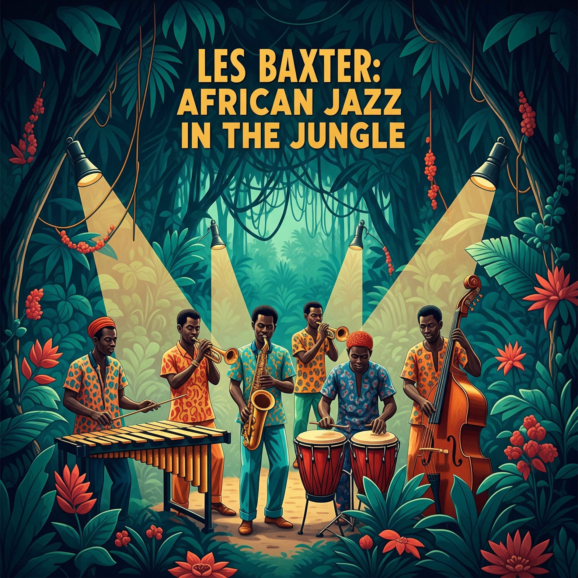 Album cover of Les Baxter: African Jazz in the Jungle