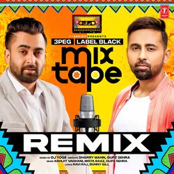 Cover of 3 Peg-Label Black Mixtape Remix