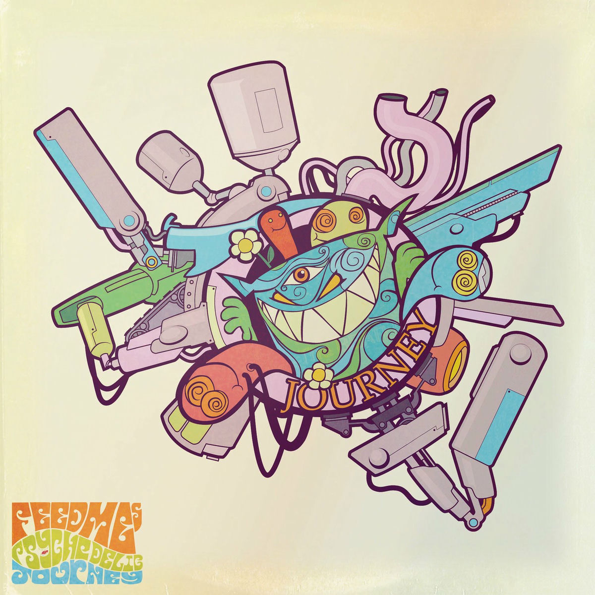 Album cover of Feed Me's Psychedelic Journey