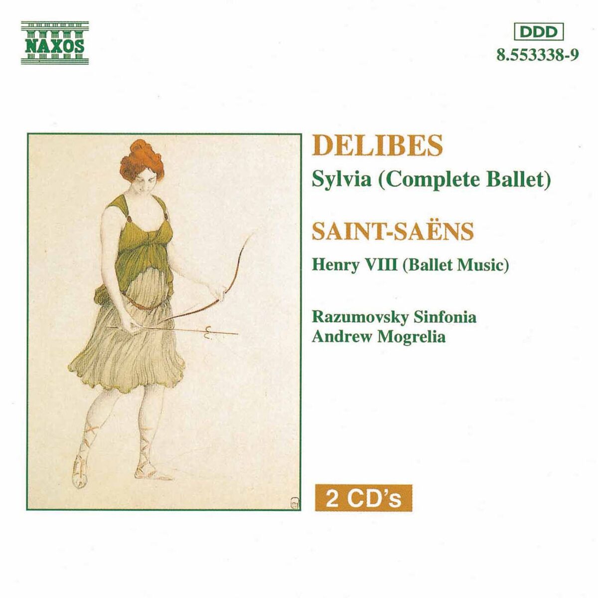 Album cover of Delibes: Sylvia (Complete Ballet) / Saint-Saens: Henry Viii