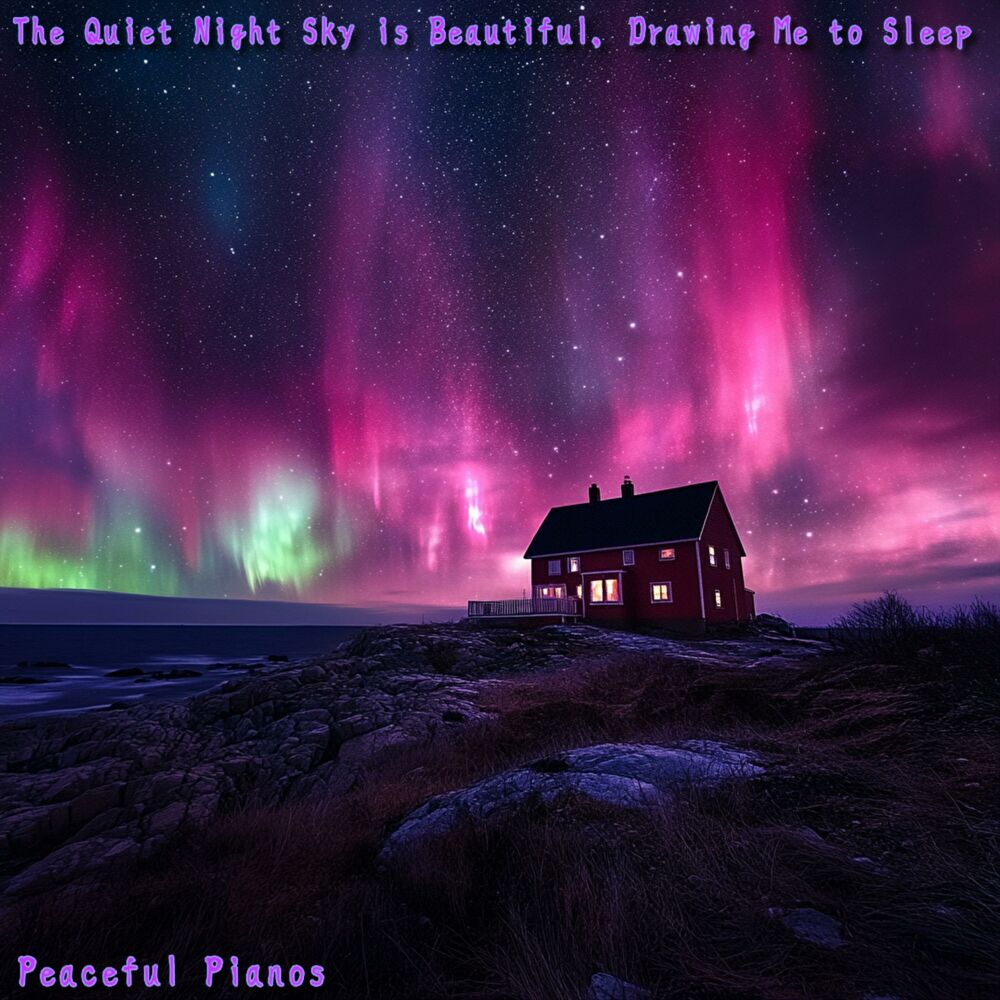 Picture of The Quiet Night Sky is Beautiful, Drawing Me to Sleep