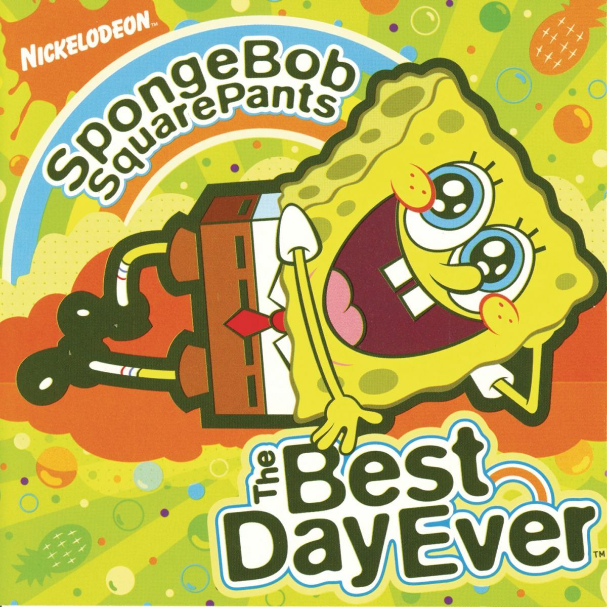 Album cover of The Best Day Ever (with Sandy, Mr. Krabs, Plankton & Patrick)