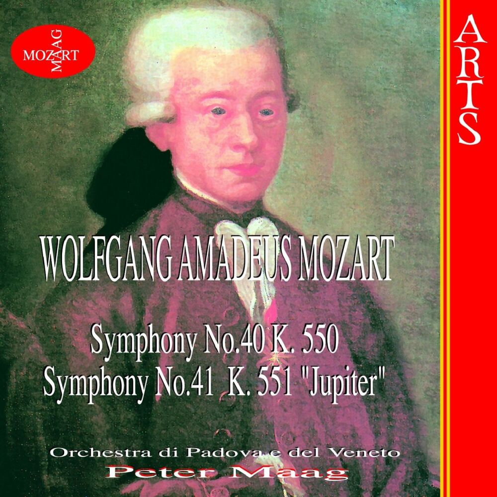 Picture of Mozart: Symphonies No. 40, K. 550 & No. 41, K. 551 "Jupiter"
