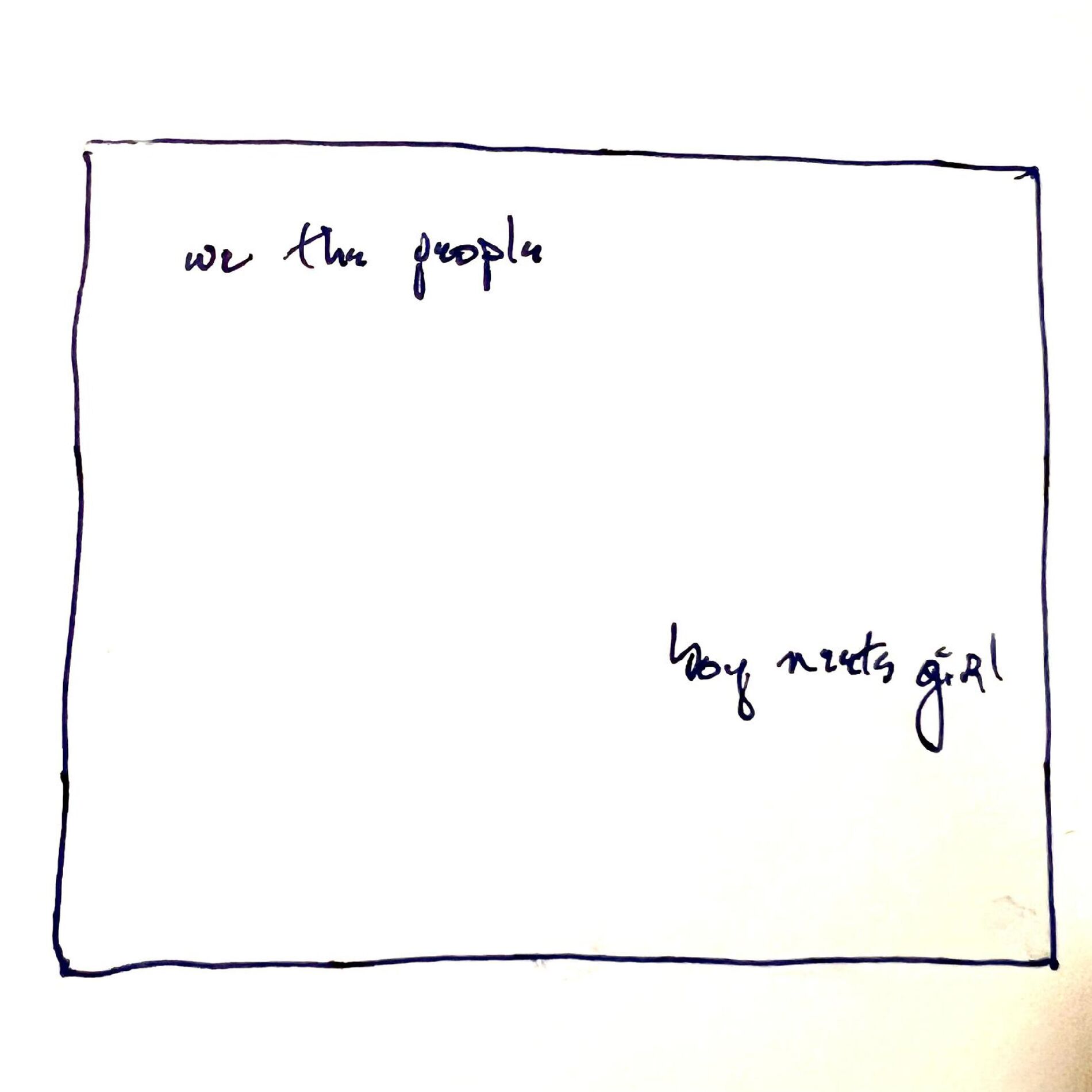 Album cover of We The People