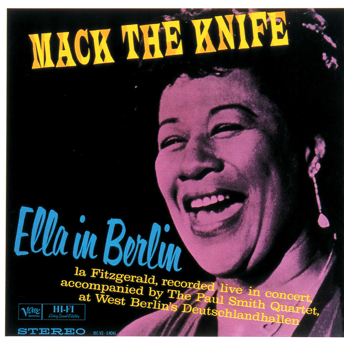 Album picture of Mack The Knife: Ella In Berlin (Live)