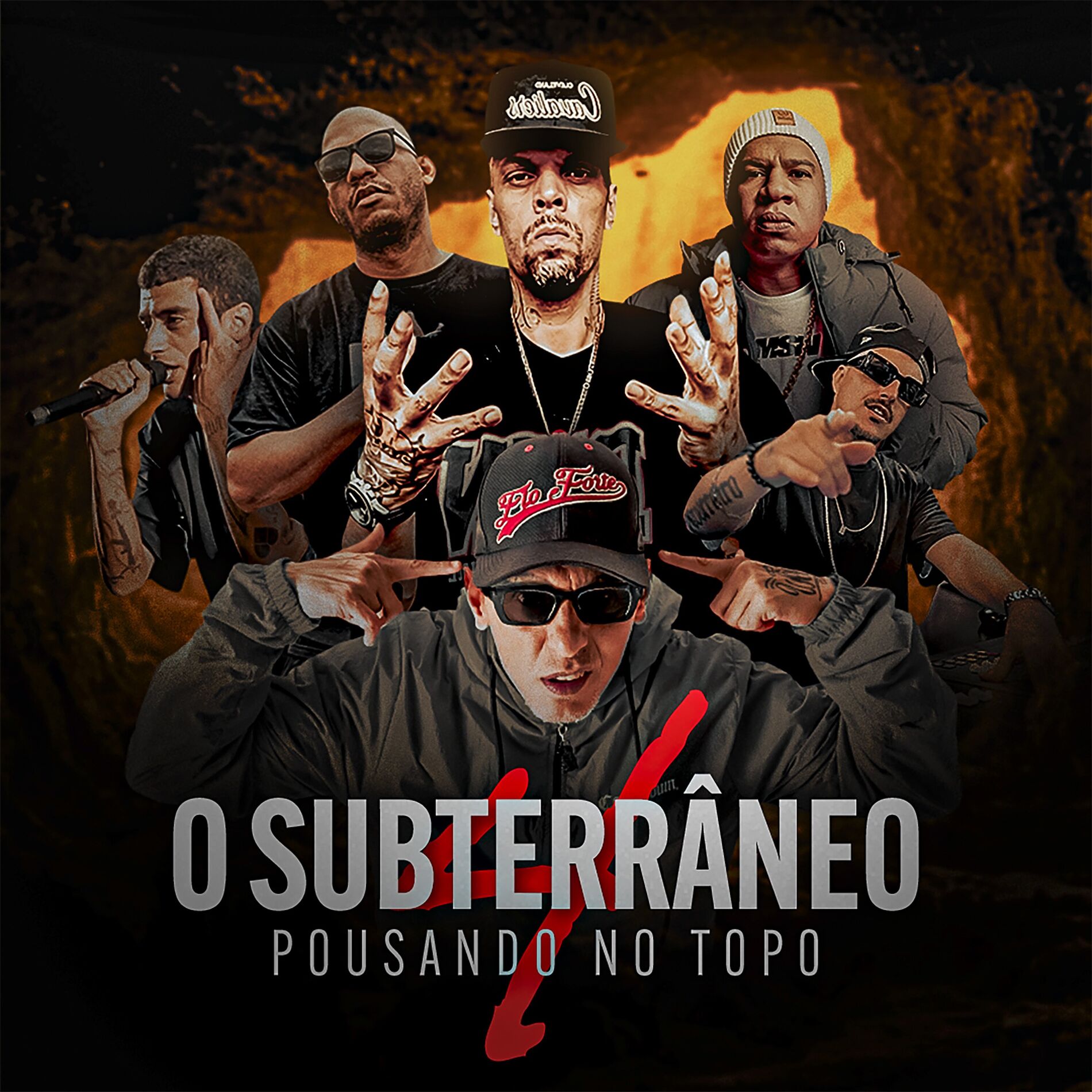 Album cover of O Subterrâneo Pousando no Topo 4
