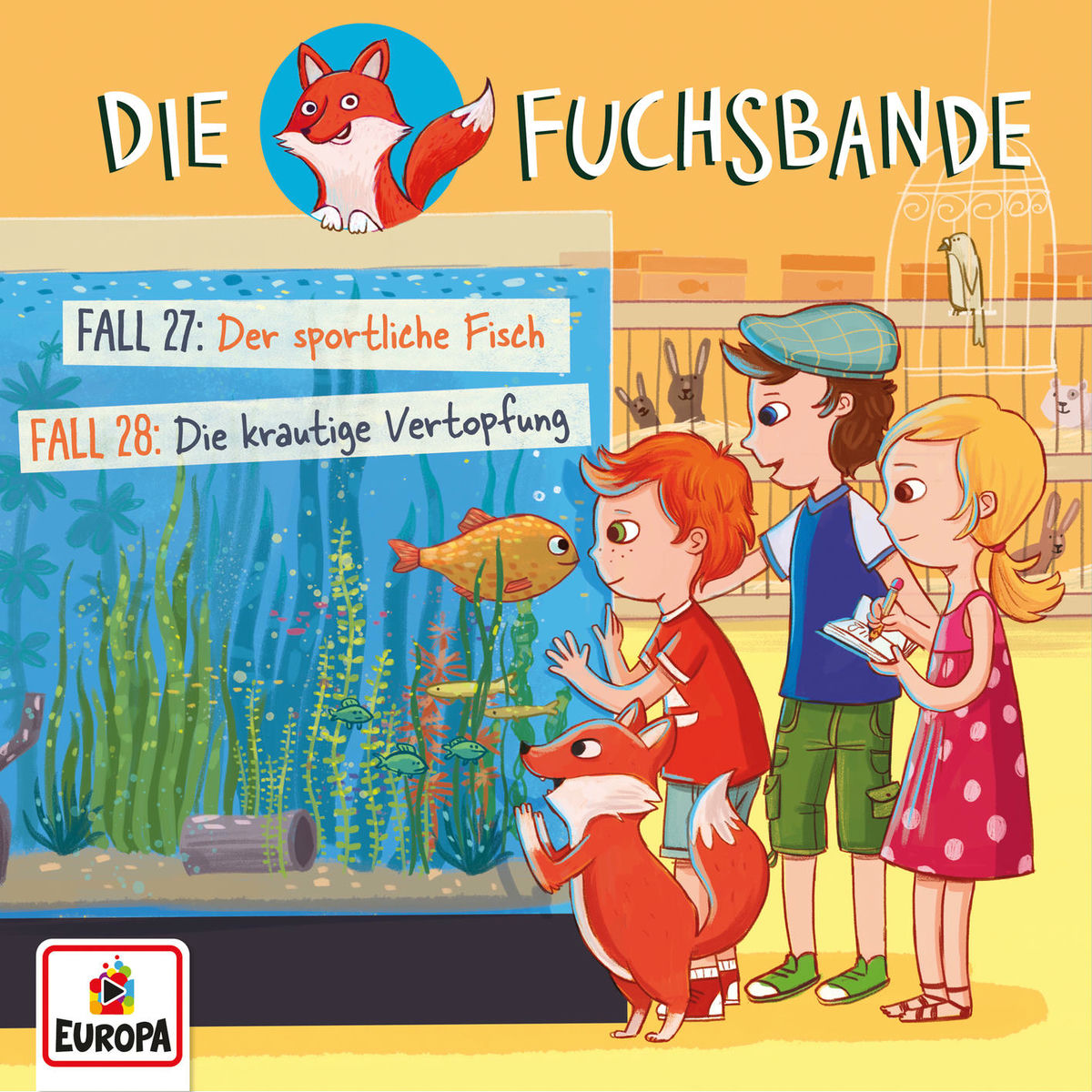 Album cover of 014/Fall 27: Der sportliche Fisch / Fall 28: Die krautige Vertopfung