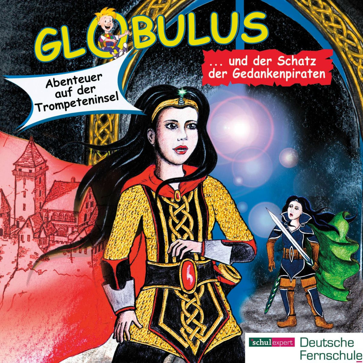 Album cover of Globulus und der Schatz der Gedankenpiraten, Abenteuer auf der Trompeteninsel