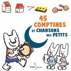 Cover of 45 comptines et chansons des petits