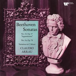 Cover of Beethoven: Piano Sonatas Nos. 23 "Appassionata" & 24