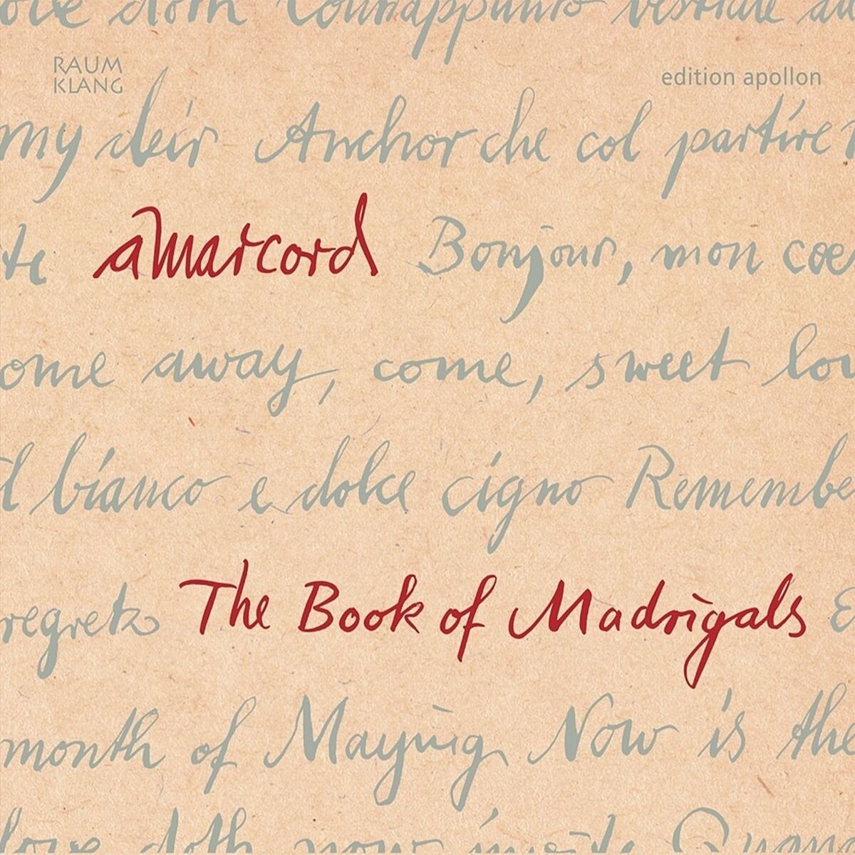 Album cover of The Book of Madrigals