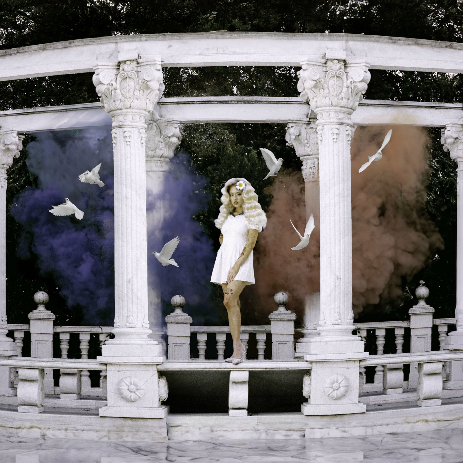 Album cover of Red White and Blue