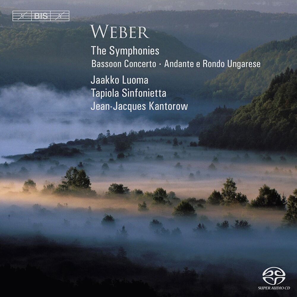 Picture of Weber, C.M. Von: Symphonies Nos. 1 and 2 / Bassoon Concerto / Andante E Rondo Ungarese