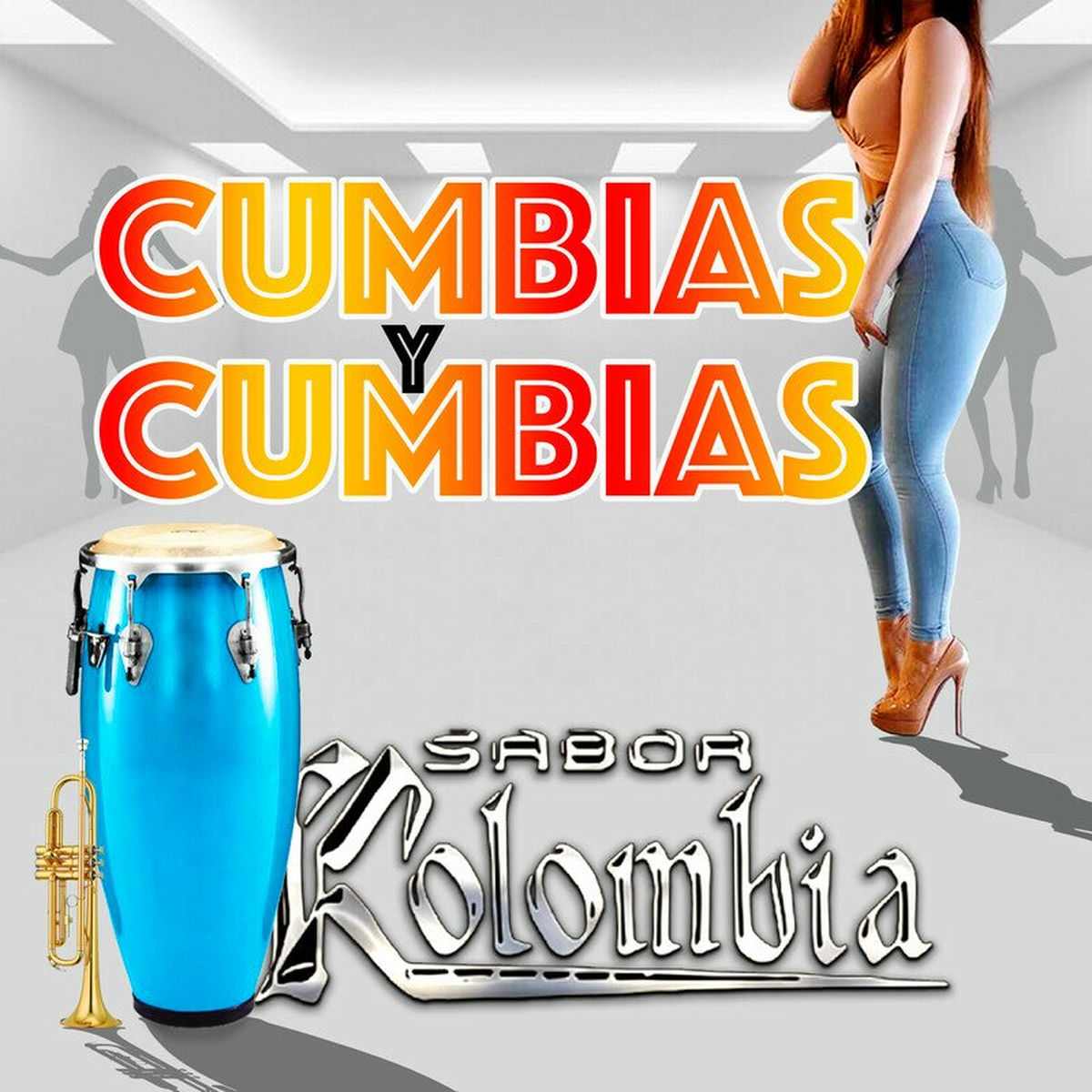 Album cover of Cumbias y Cumbias (Tropical)