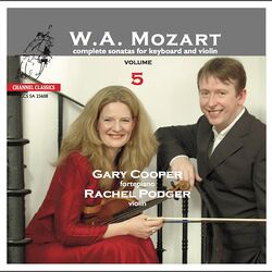 Cover of Mozart: Complete Sonatas for Keyboard and Violin, Vol. 5