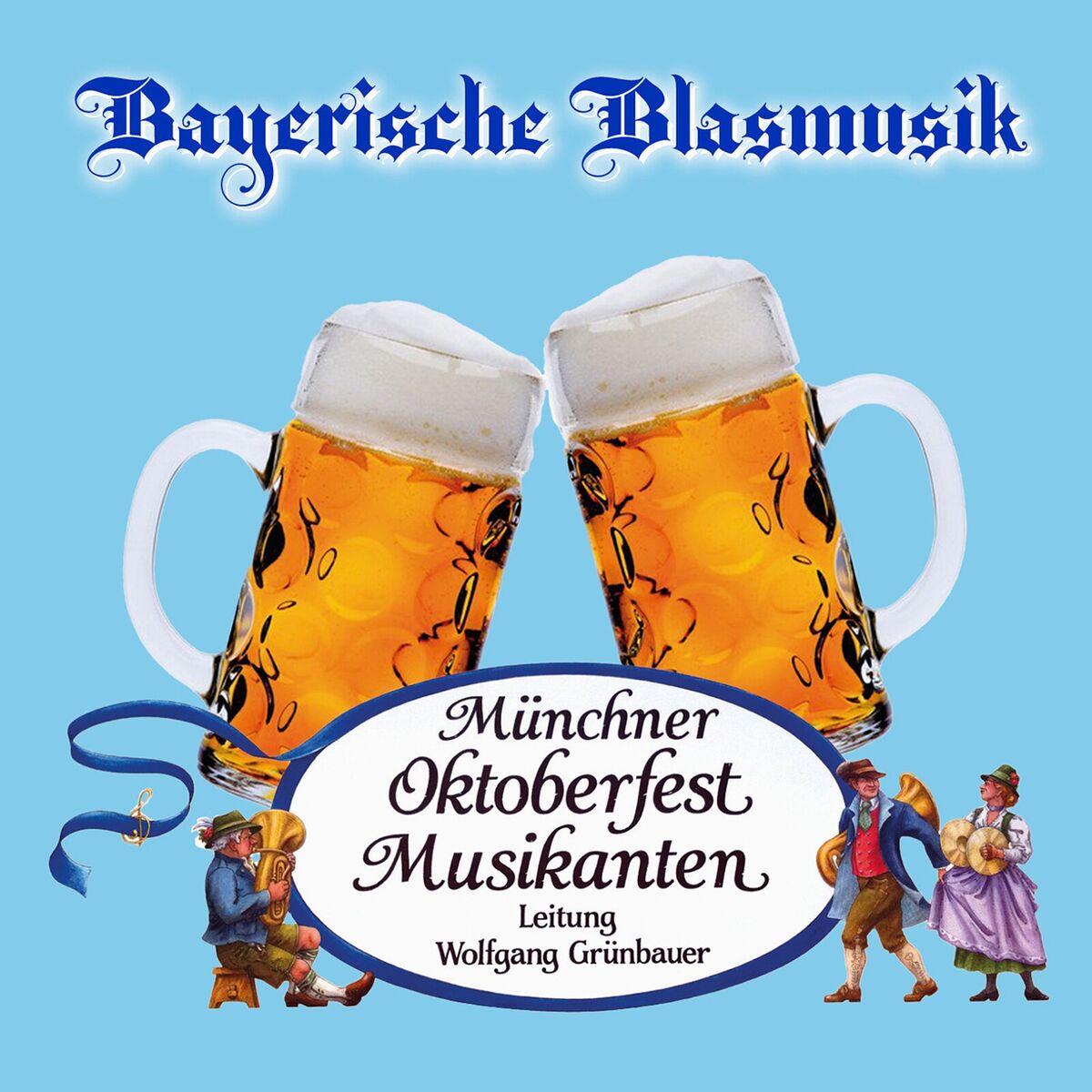 Album cover of Bayerische Blasmusik