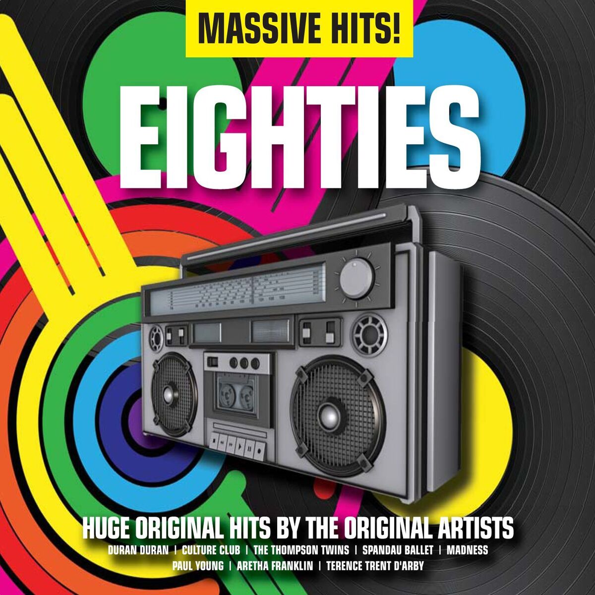 Album cover of Massive Hits! - Eighties