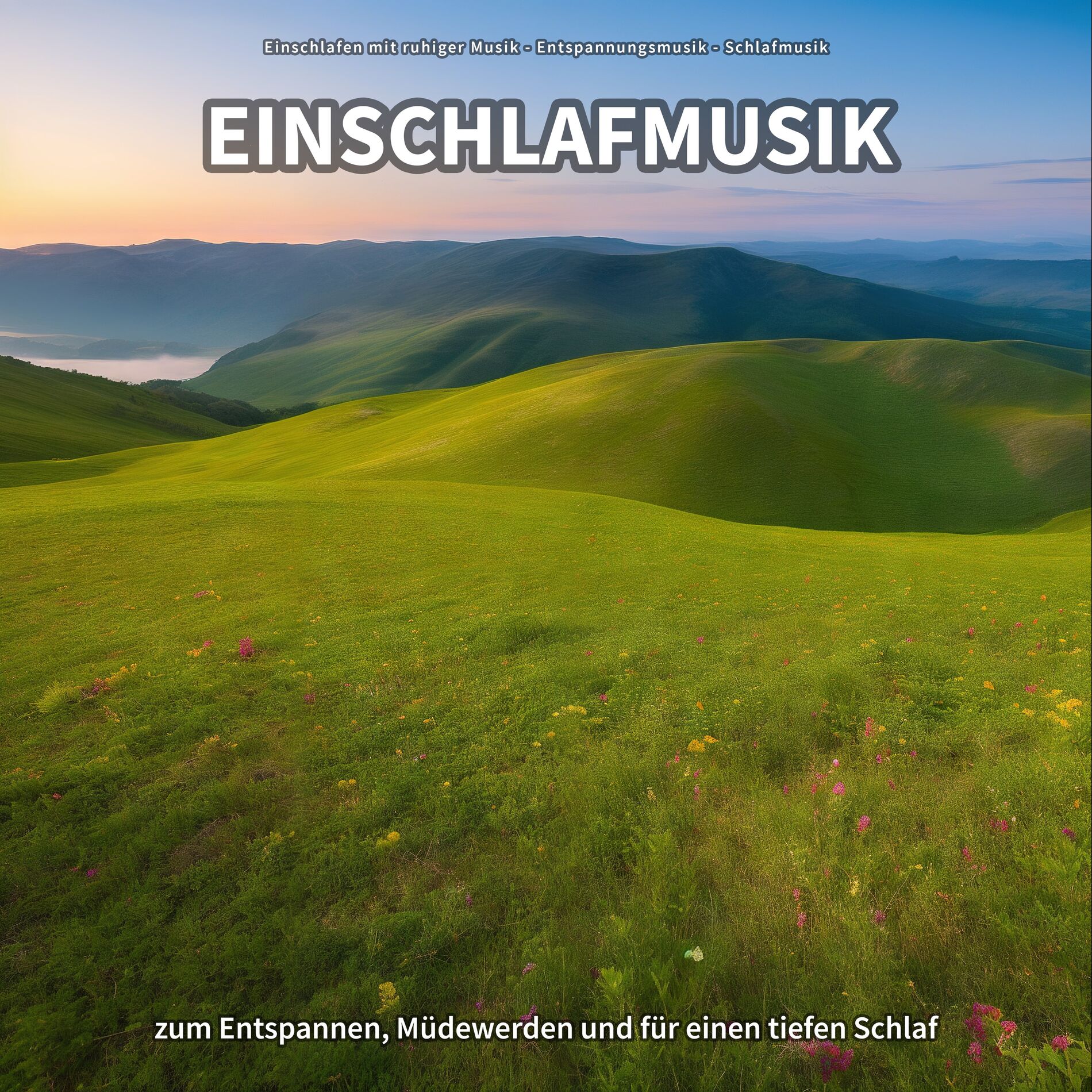 Album cover of Einschlafmusik zum Entspannen, Müdewerden und für einen tiefen Schlaf
