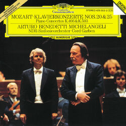 Cover of Mozart: Piano Concertos Nos. 20 & 25