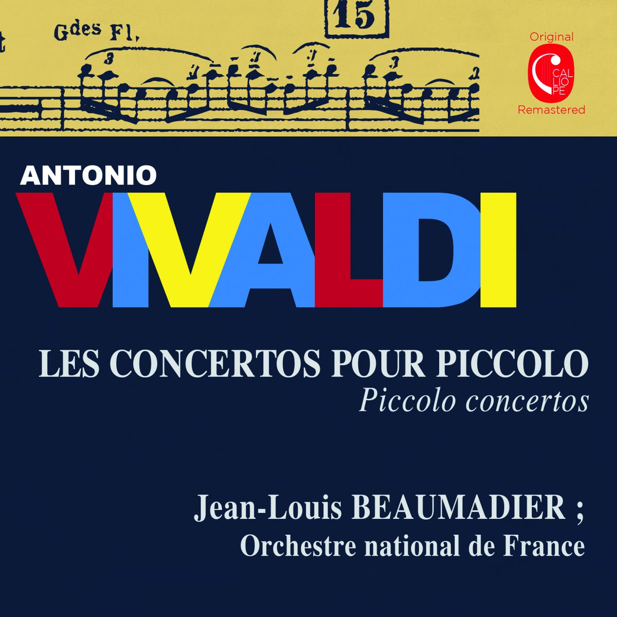 Album cover of Vivaldi: Les concertos pour piccolo, RV 443 - 445 & RV 108