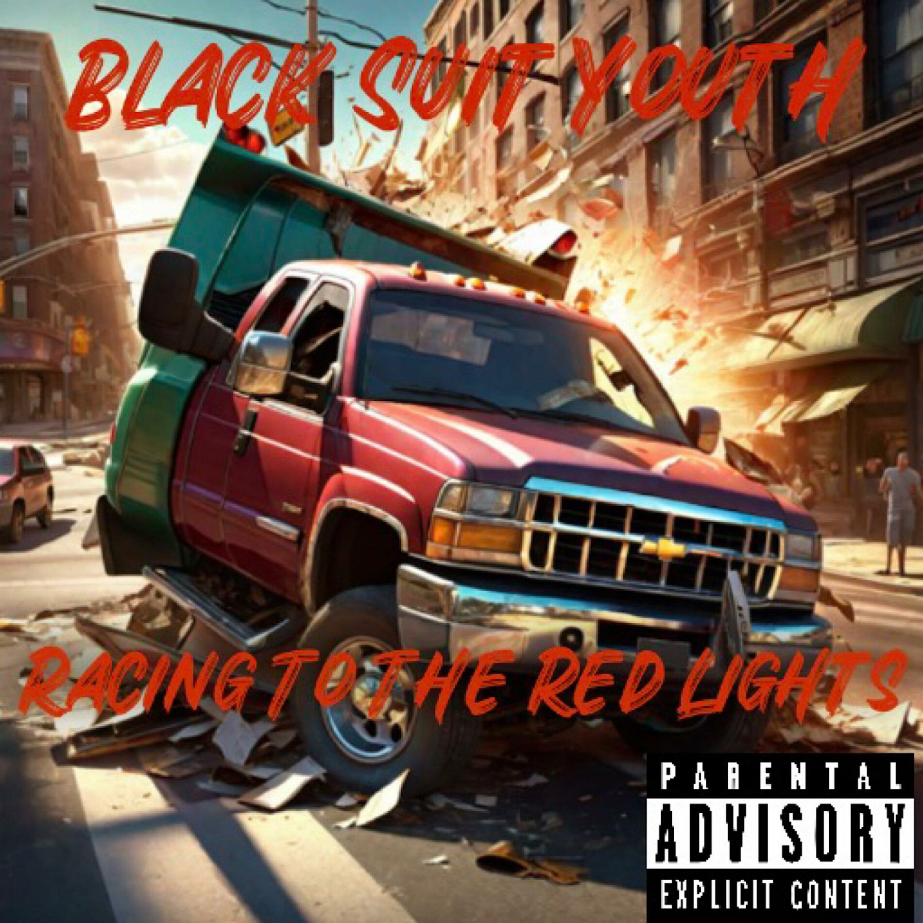 Album cover of Racing to the Red Lights