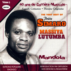 Cover of The Very Best of Poète Simaro Massiya Lutumba, Vol 3: Mandola