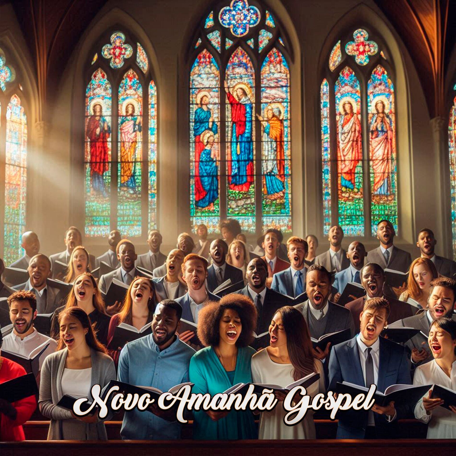 Album cover of Novo Amanhã Gospel
