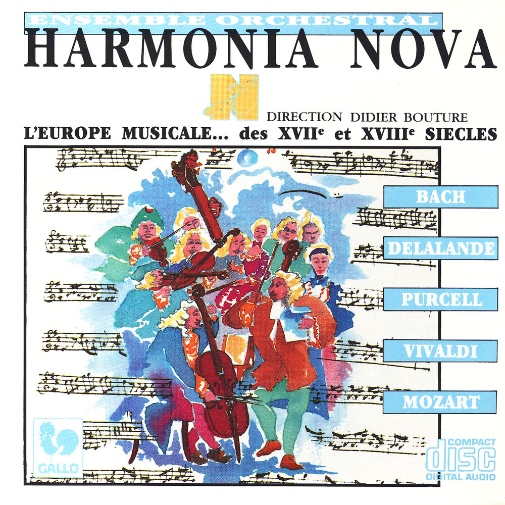 Picture of Bach: Orchestral Suite No.1 in C Major, BWV 1066 - Delalande: Symphonie de Noël (Christmas Symphony) - Purcell: Abdelazer Suite, Z