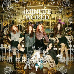 Cover of 4minute WORLD