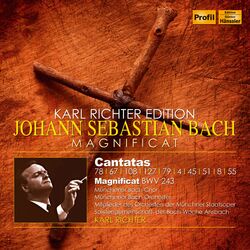 Cover of Bach: Cantatas & Magnificat, BWV 243