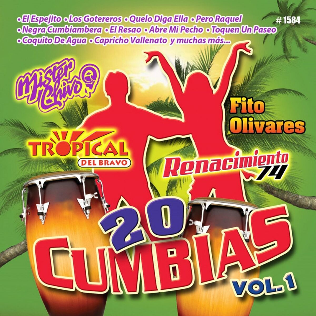 Album cover of 20 Cumbias, Vol. 1