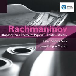 Cover of Rachmaninov: Rhapsody on a Theme of Paganini, Études-tableaux & Piano Sonata No. 2