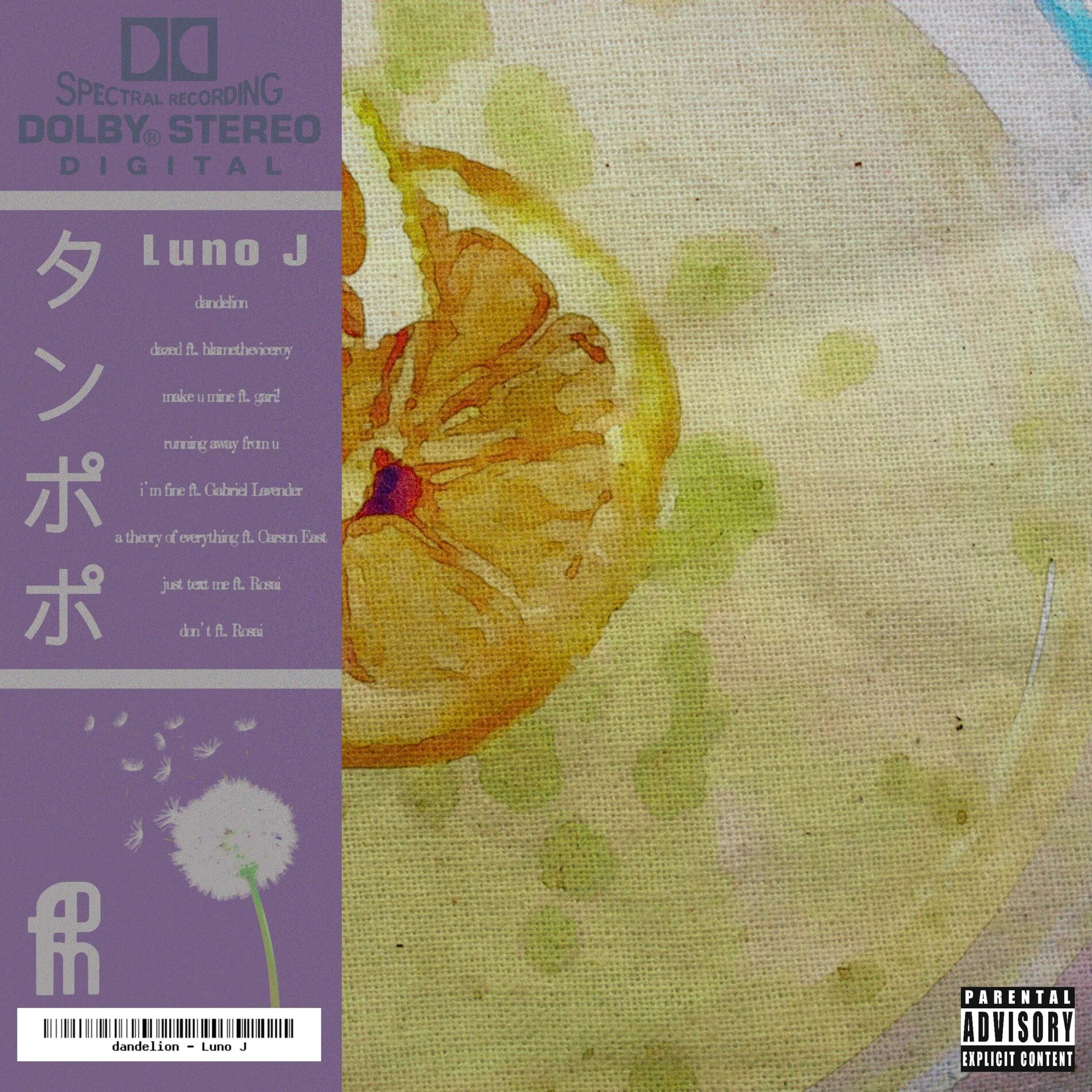 Album cover of dandelion