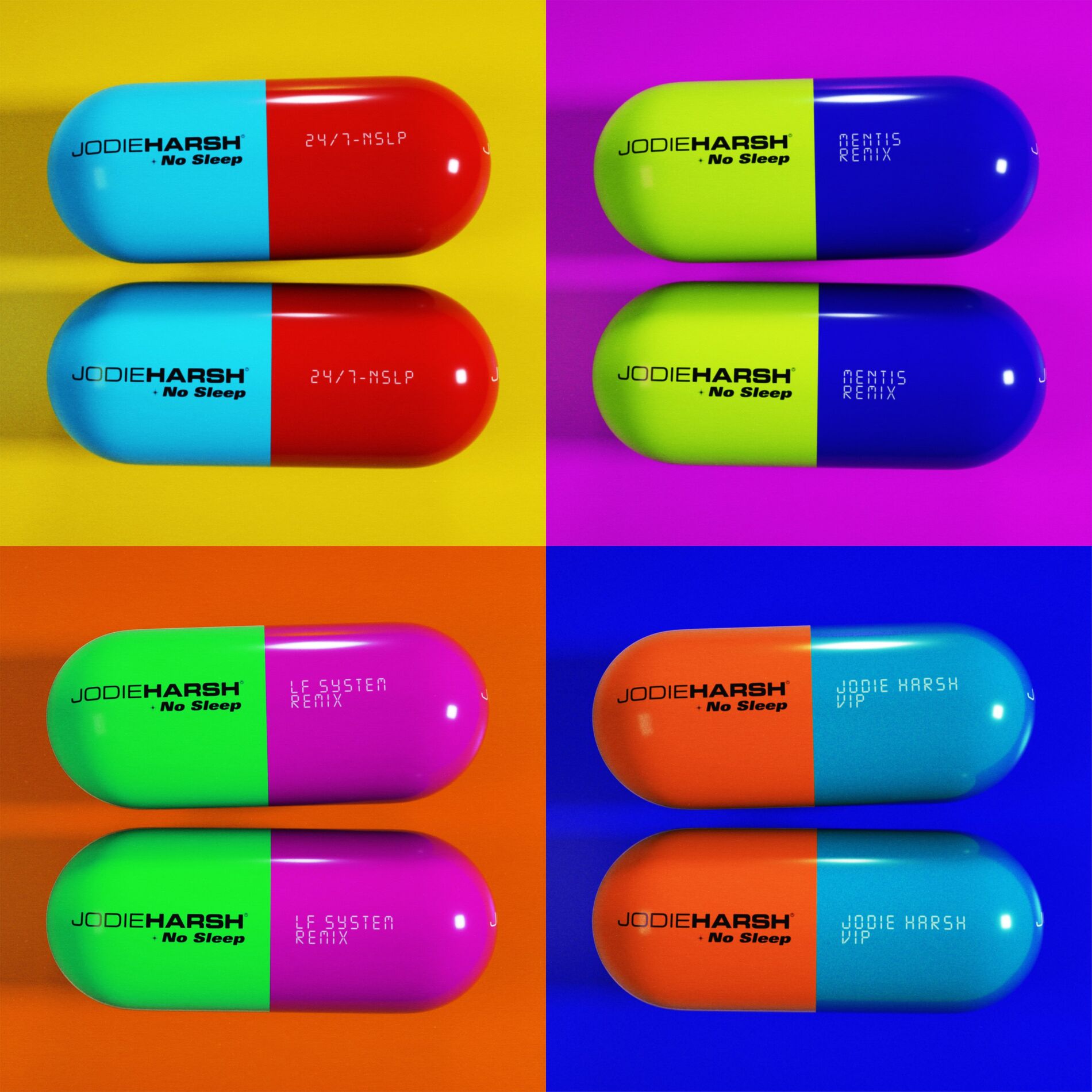 Album cover of No Sleep (Remixes)
