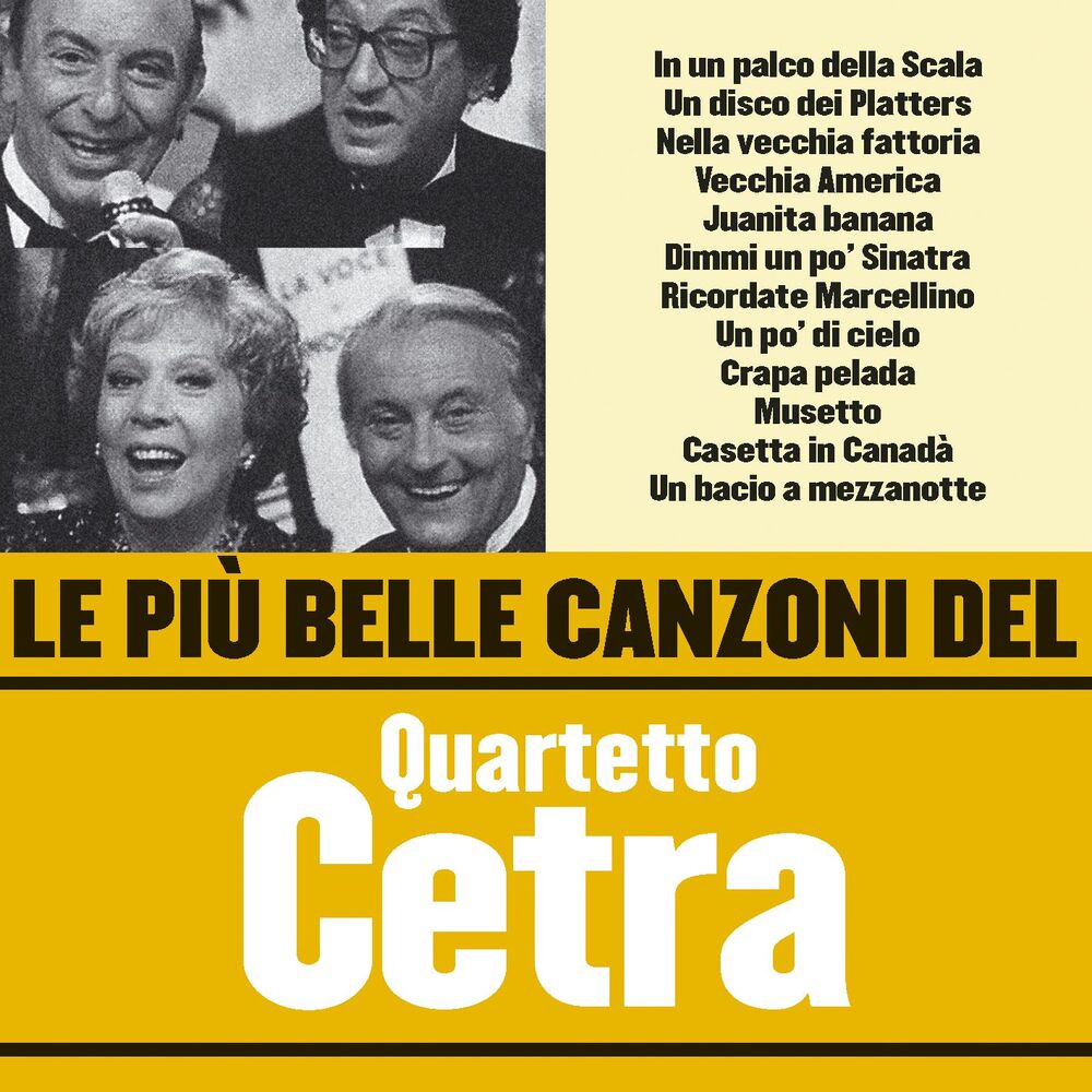 Picture of Le più belle canzoni del Quartetto Cetra