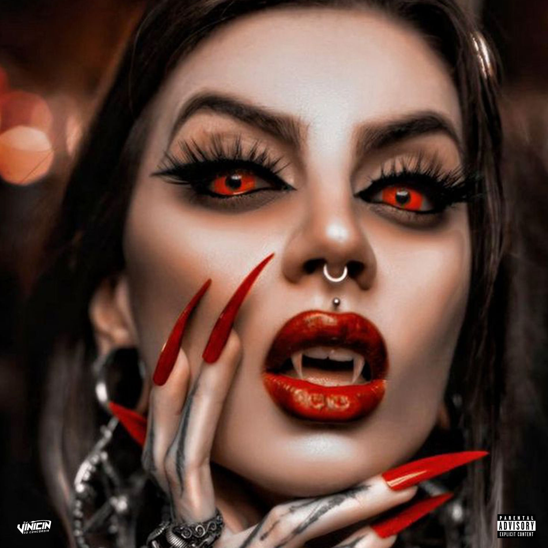 Album cover of Ela Fica Me Olhando Tipo Vampira
