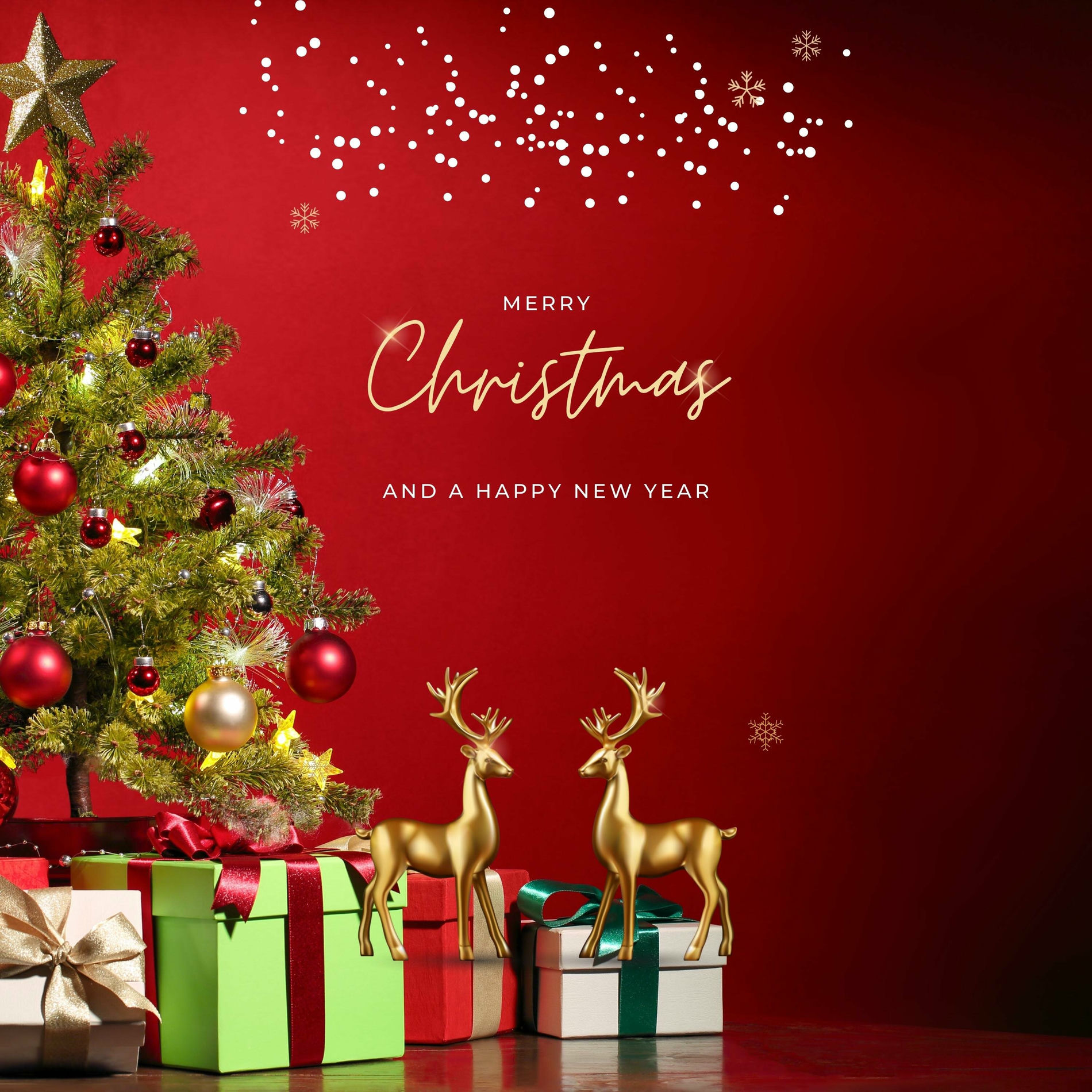 Album cover of Merry Christmas (And a Happy New Year)