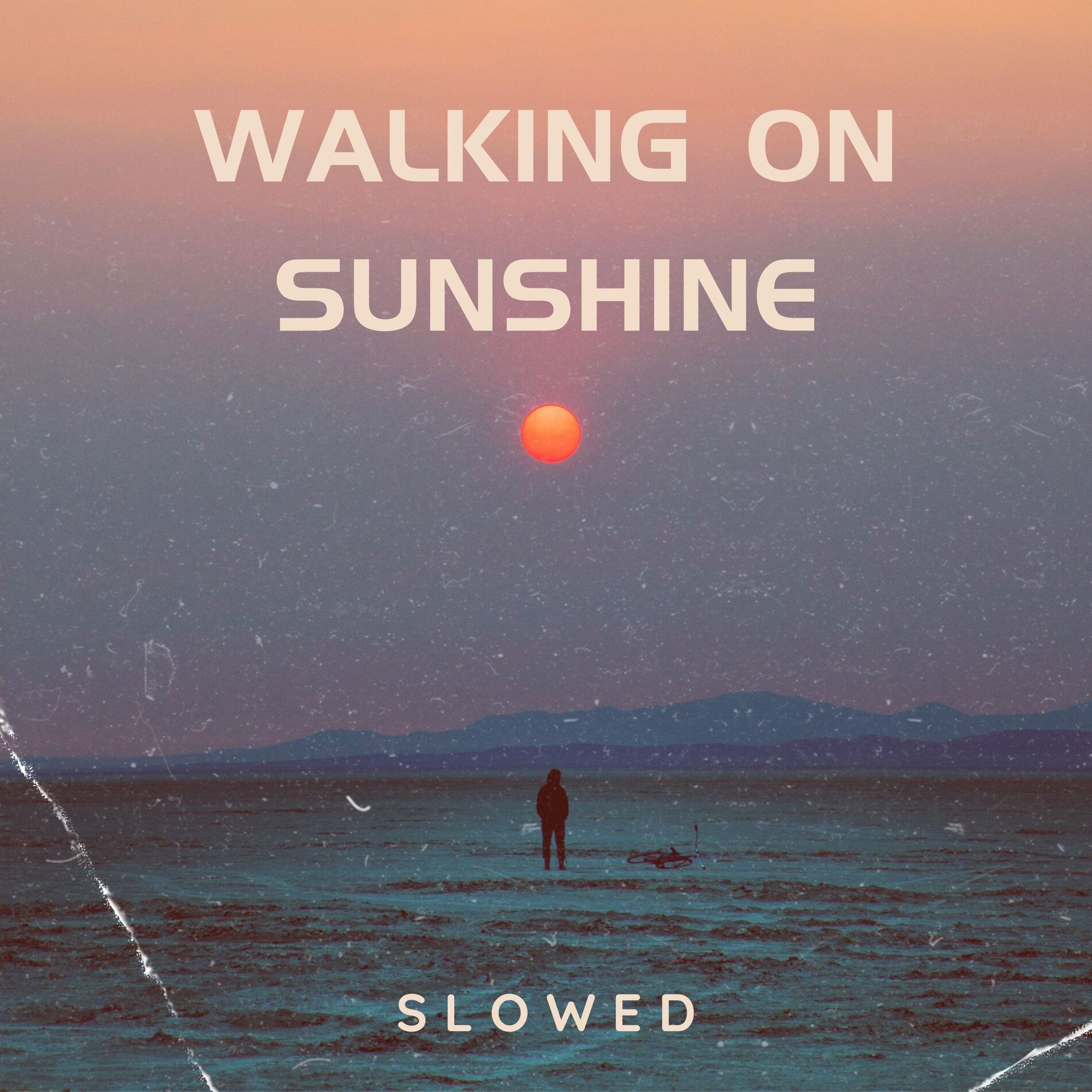 Album cover of Walking On Sunshine - Slowed