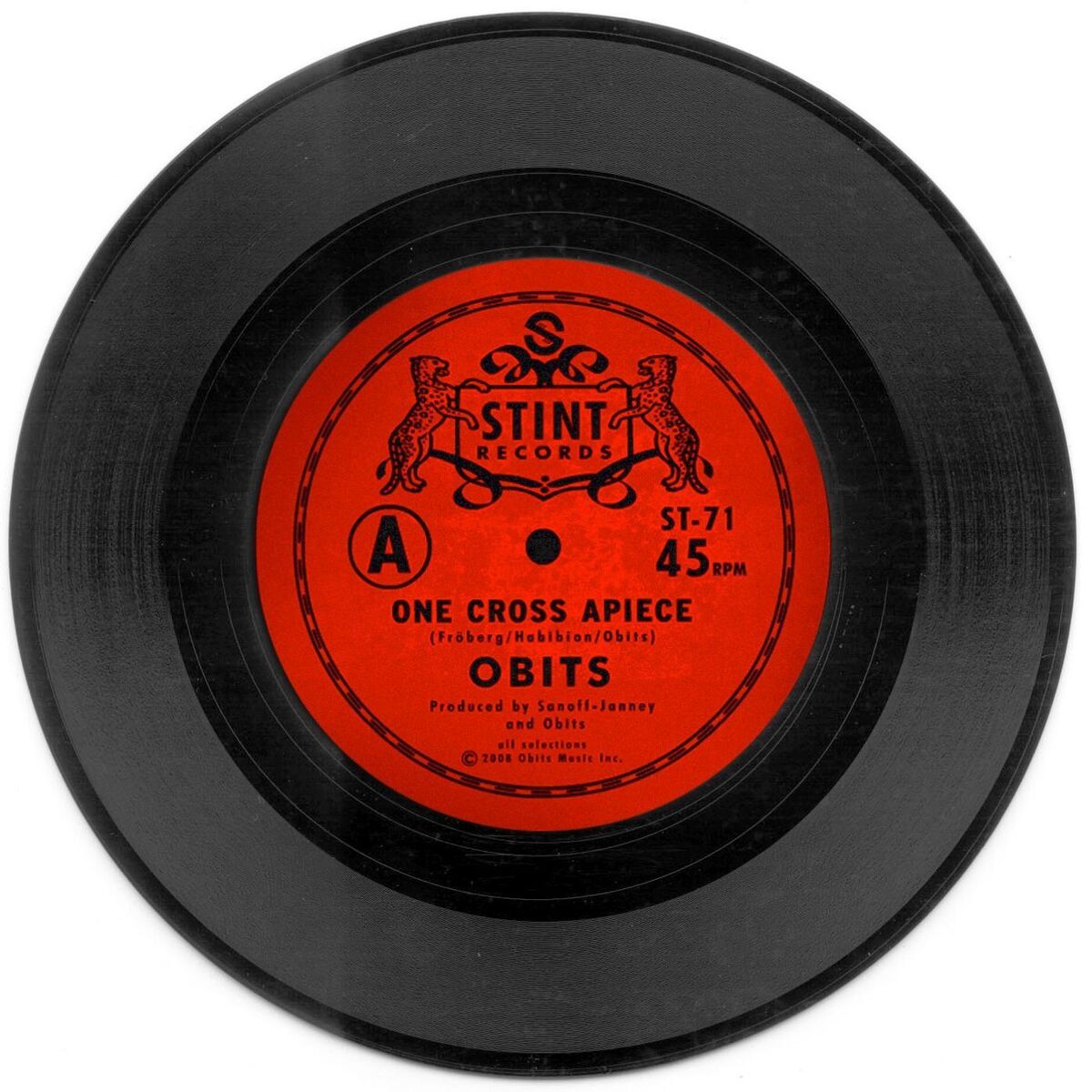 Album cover of One Cross Apiece / Put It in Writing