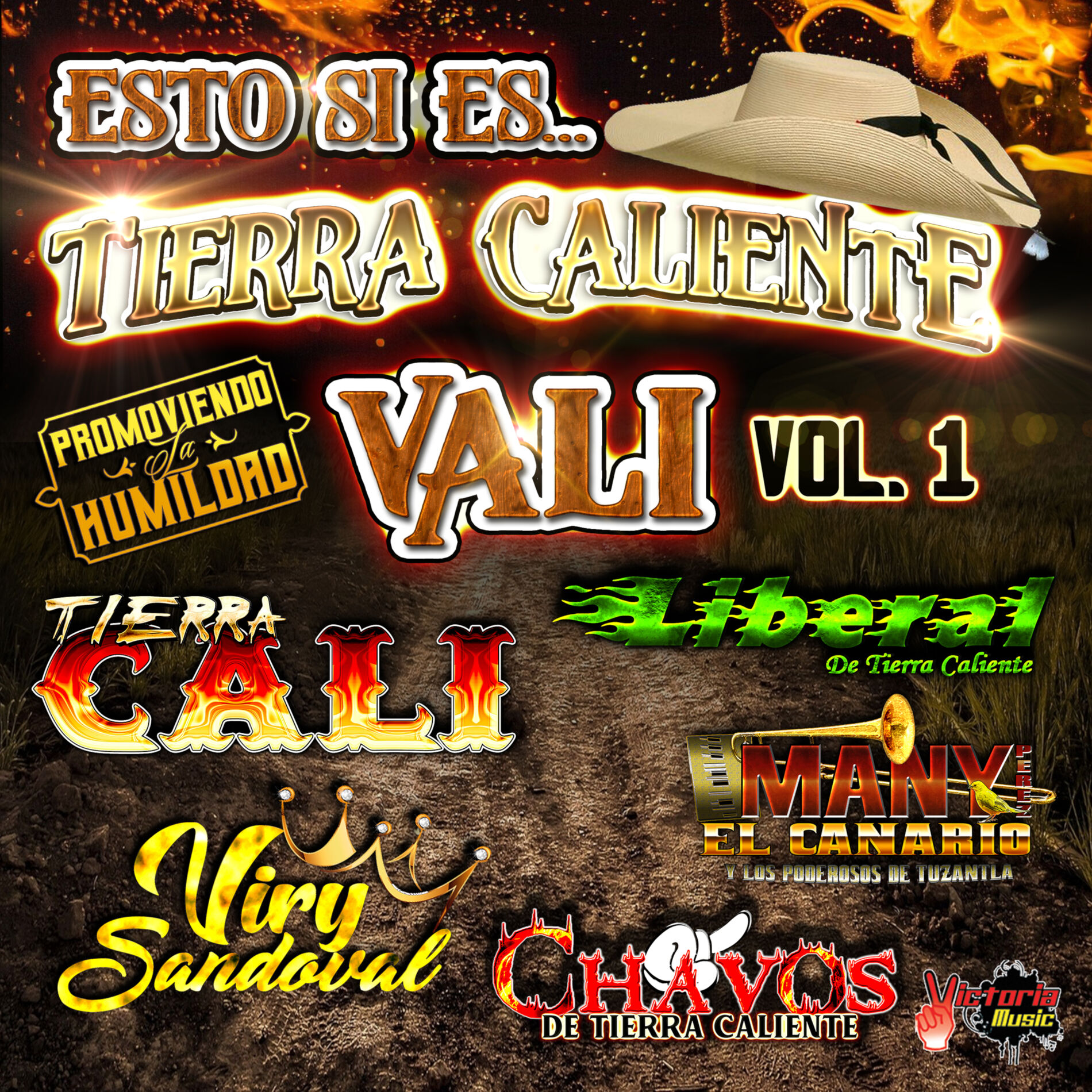 Album cover of Esto Si Es Tierra Caliente Vali, Vol. 1
