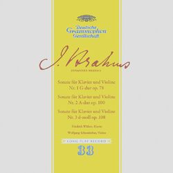 Cover of Brahms: Violin Sonatas Nos. 1 - 3