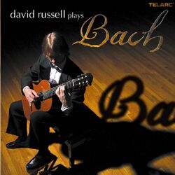 Cover of David Russell Plays Bach