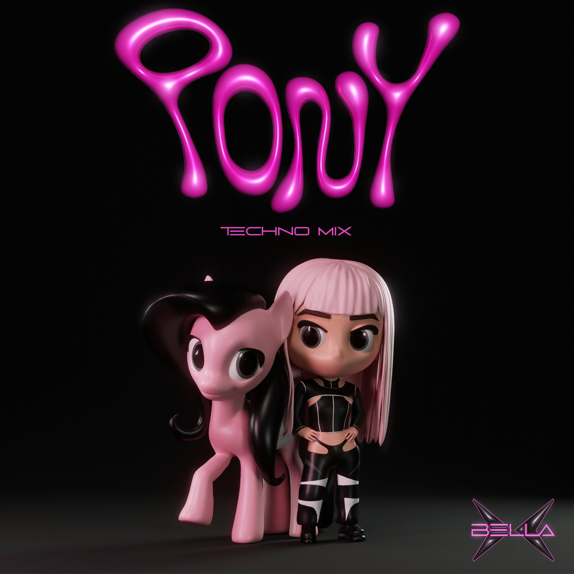 Album cover of Pony - Techno Mix