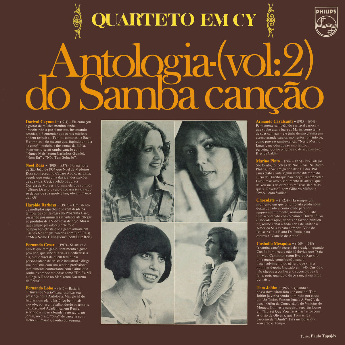 Album cover of Antologia Do Samba Canção Vol. 2
